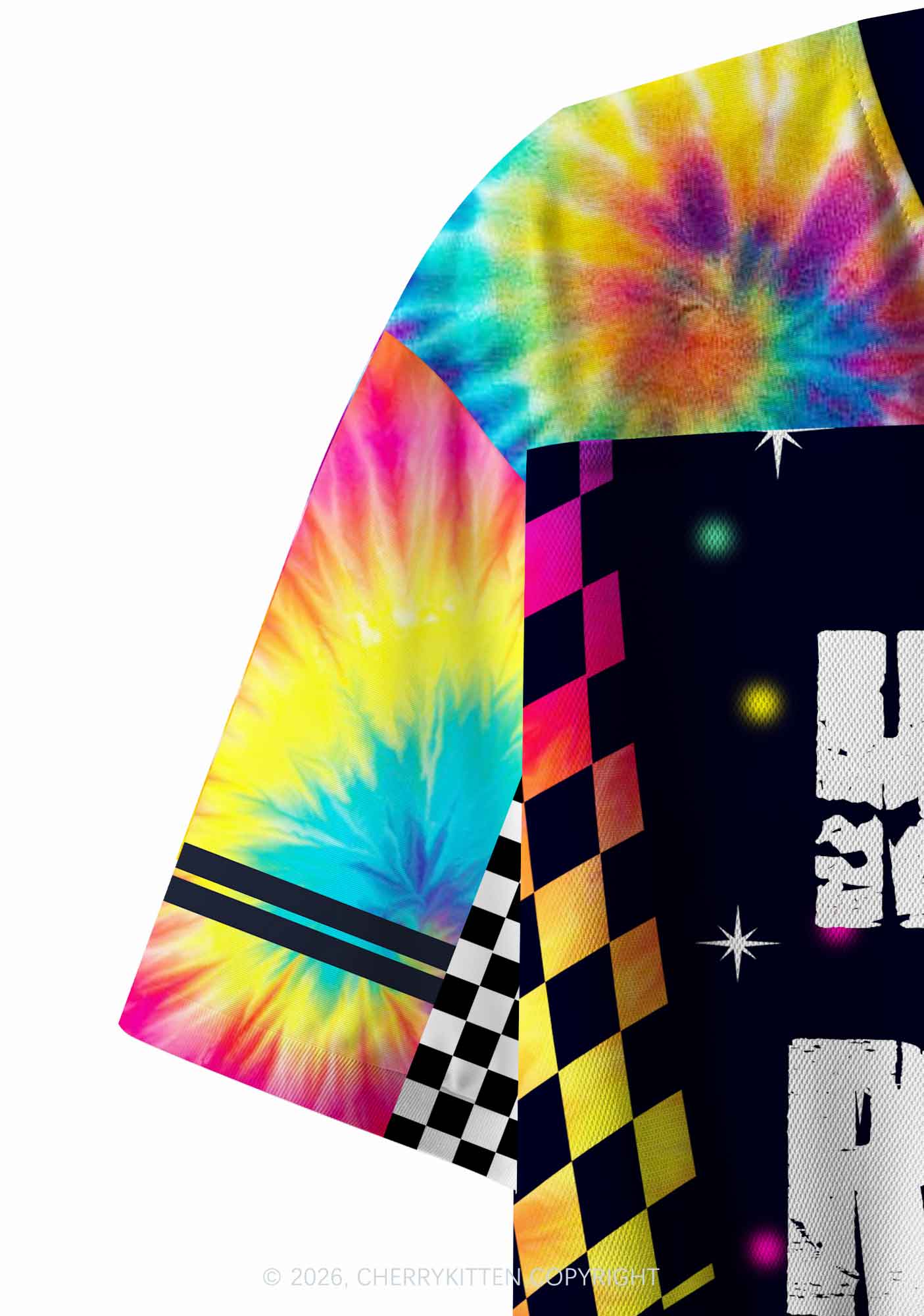 Kiss More Rave Girls Y2K Crop Sport Jersey Shirts Cherrykitten