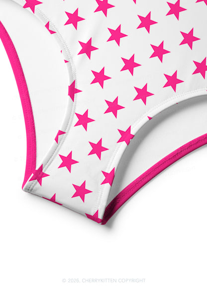 Gay Princess Pride Y2K Print Bikini Set Cherrykitten