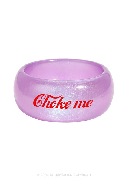 Choke Me Y2K Cuff Bangle Cherrykitten