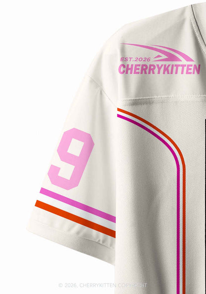 Scissors And Carabiner Pride Y2K Crop Sport Jersey Shirts Cherrykitten