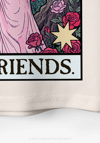 Blue Best Friends Pride Y2K Crop Sport Jersey Shirts Cherrykitten