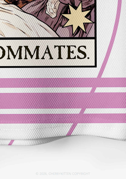 The Roommates Pride Y2K Crop Sport Jersey Shirts Cherrykitten