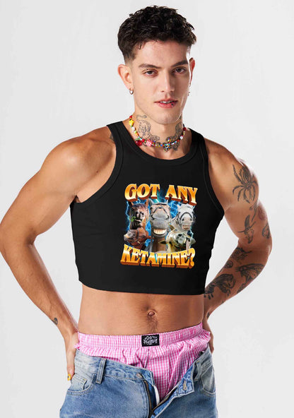 Got Any Kxxamine Y2K Crop Tank Top Cherrykitten
