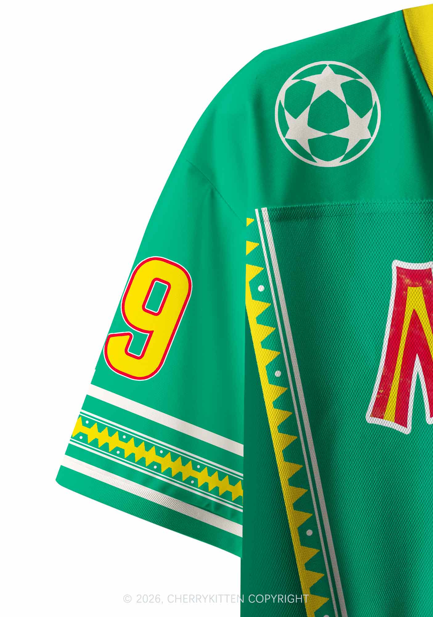 Custom Mexican Ancient Tribal Figure Y2K Crop Sport Jersey Shirts Cherrykitten