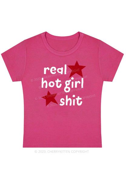 Curvy Real Hot Girl Baby Tee Cherrykitten