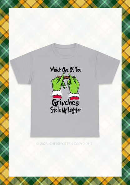Which One Of You Stole My Lighter Christmas Chunky Shirt Cherrykitten