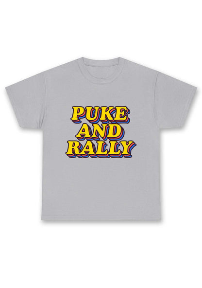 Puke And Rally Chunky Shirt