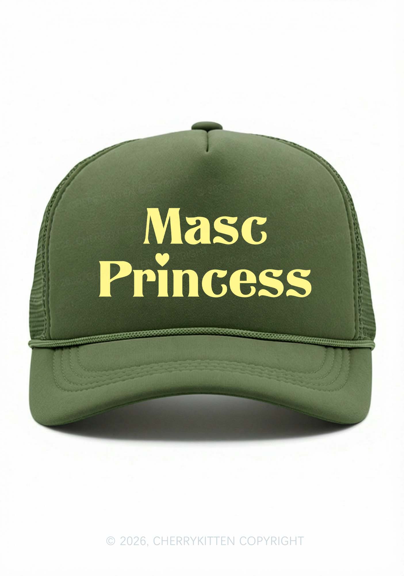 Masc Princess Pride Y2K Trucker Hat Cherrykitten