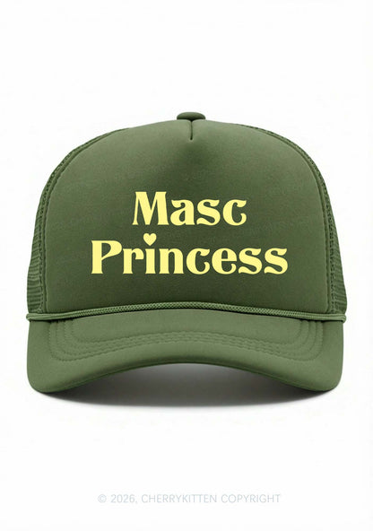 Masc Princess Pride Y2K Trucker Hat Cherrykitten