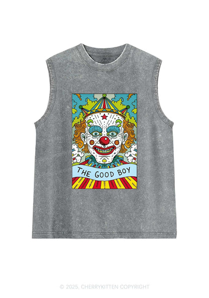 The Good Boy Y2K Washed Tank Cherrykitten