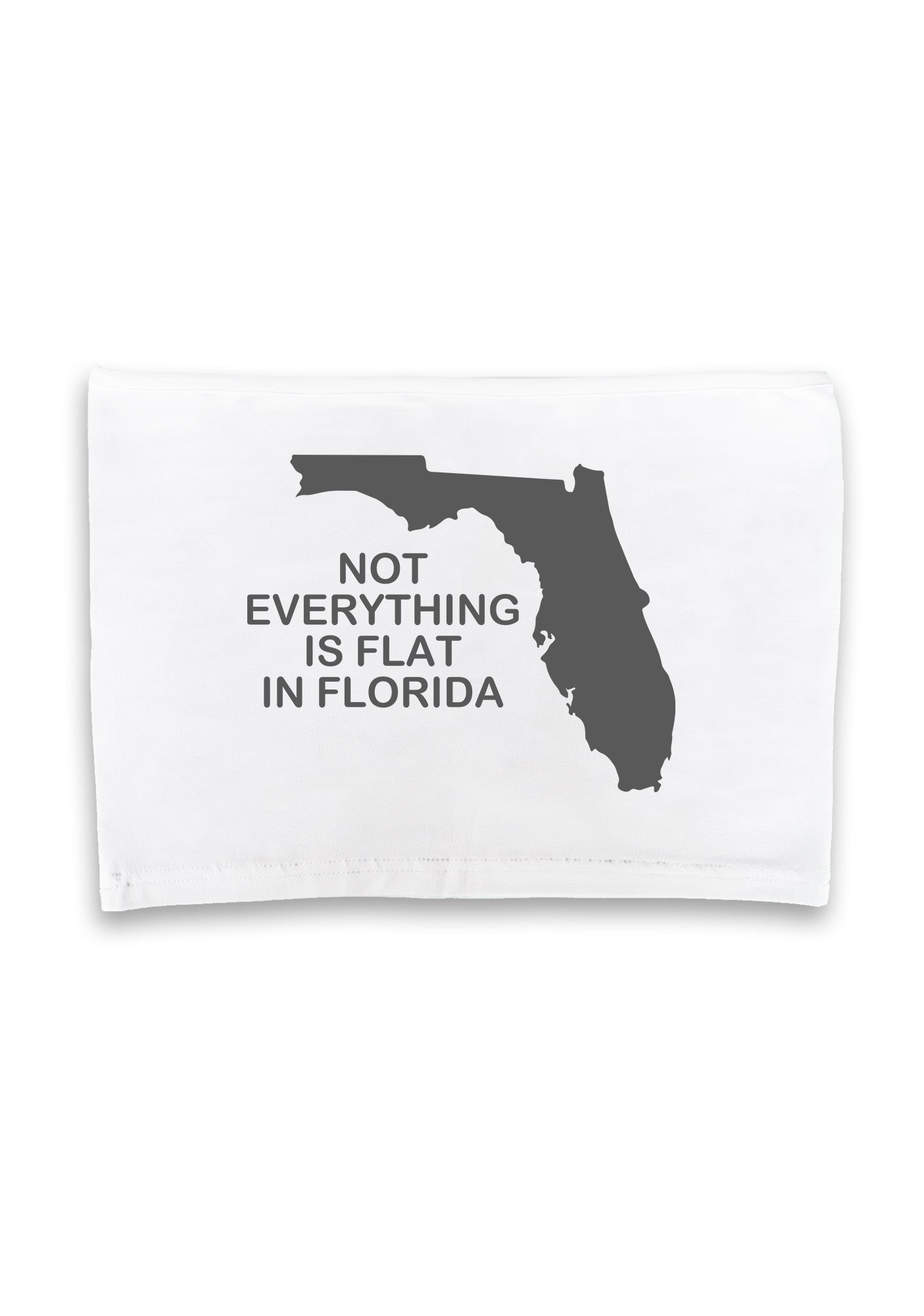 Not Everything Is Flat In Florida Crop Tube