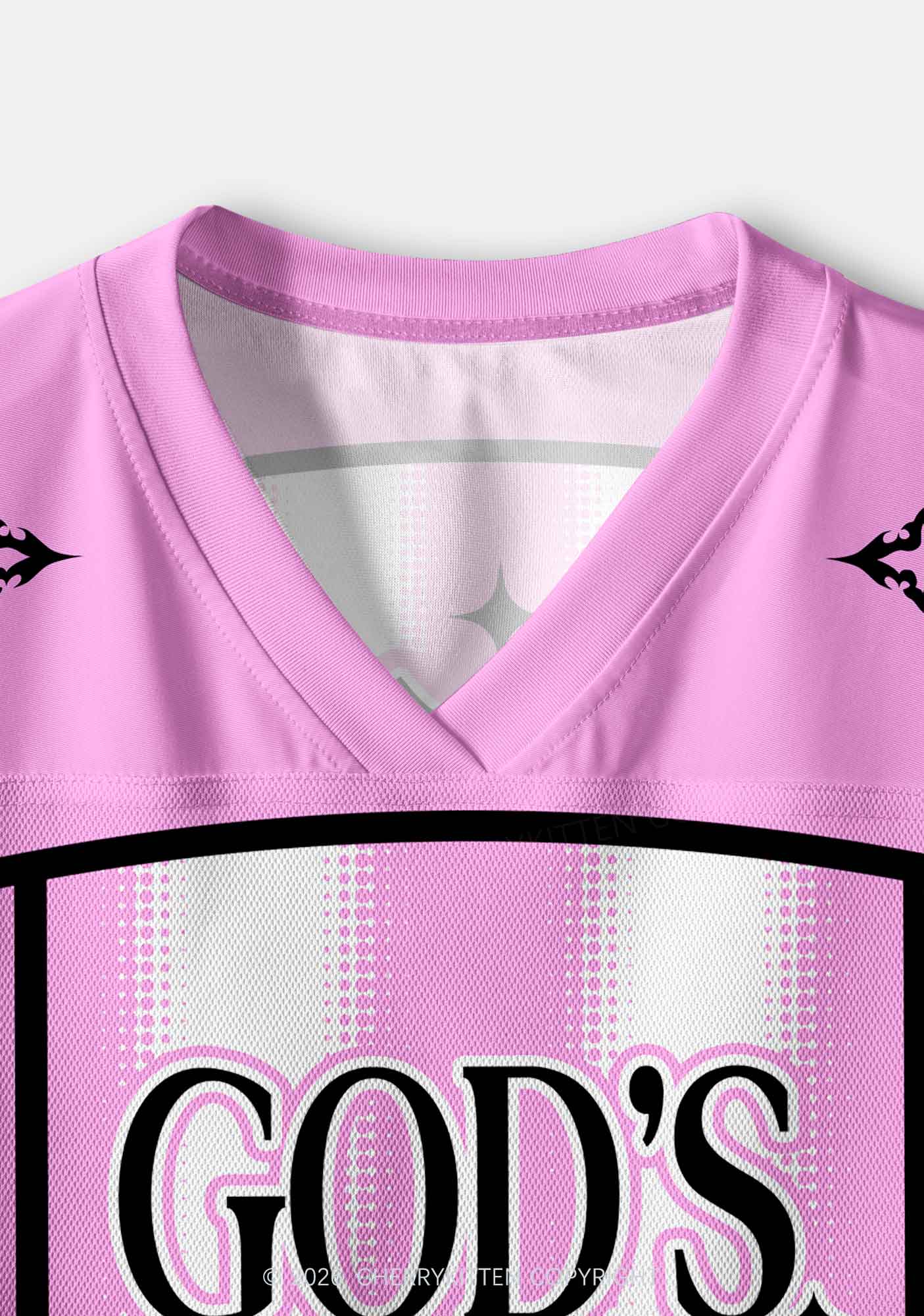 Gods Favorite Femme Pride Y2K Crop Sport Jersey Shirts Cherrykitten