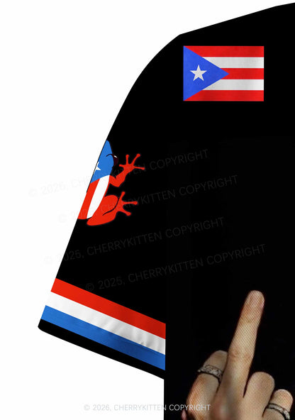 Retro Black Football Y2K Crop Sport Jersey Shirts Cherrykitten