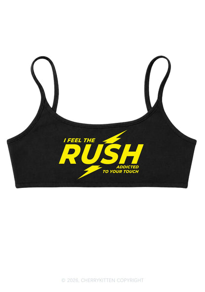 I Feel The Rush Y2K Super Crop Cami Cherrykitten