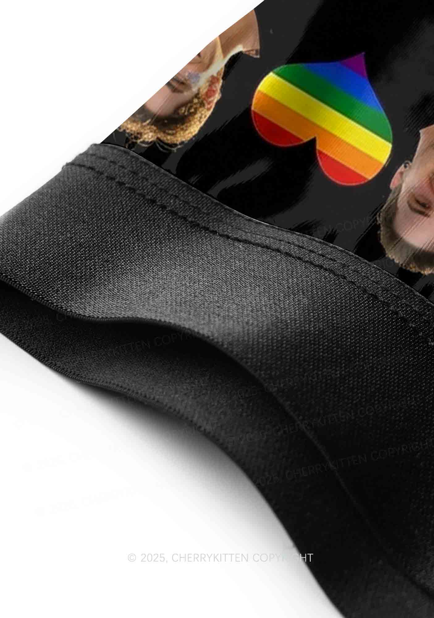 Custom Gay Couple Photo Valentine's Day Y2K Print Couples Boxer Briefs Set Cherrykitten