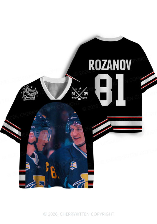 Blue Gaze HR Y2K Sport Jersey Shirts Cherrykitten