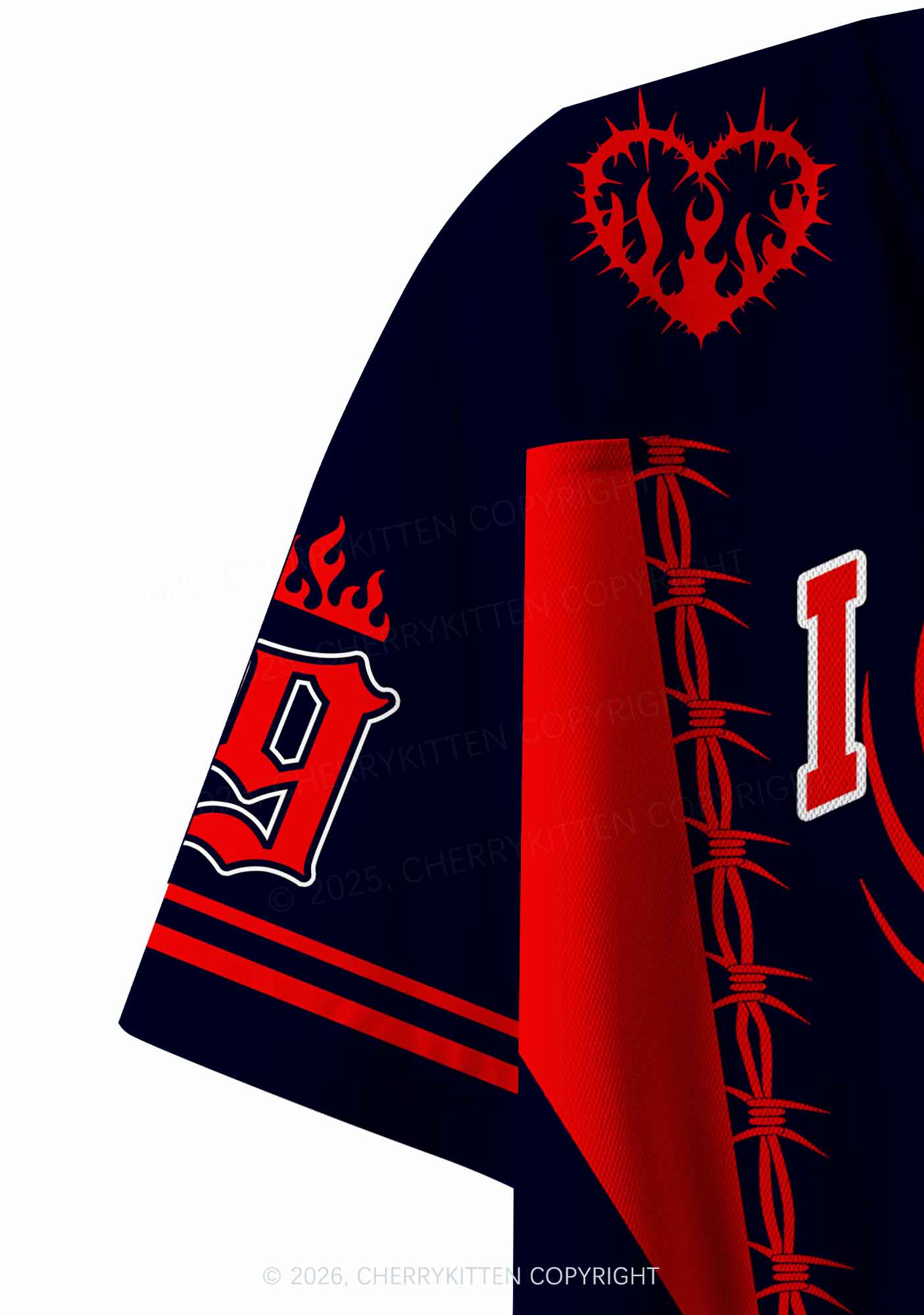 Black I Let Femmes Top Me Pride Y2K Crop Sport Jersey Shirts Cherrykitten