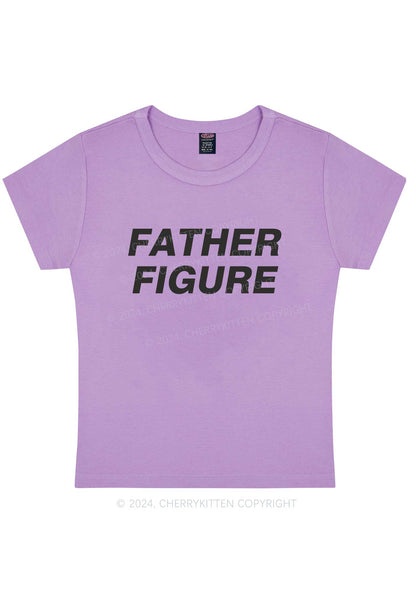 Father Figure Y2K Baby Tee Cherrykitten