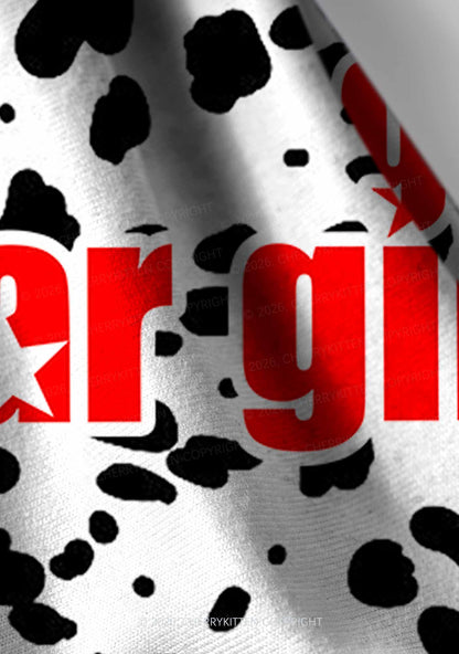 Spotted Star Girl  Y2K Print Headband Cherrykitten