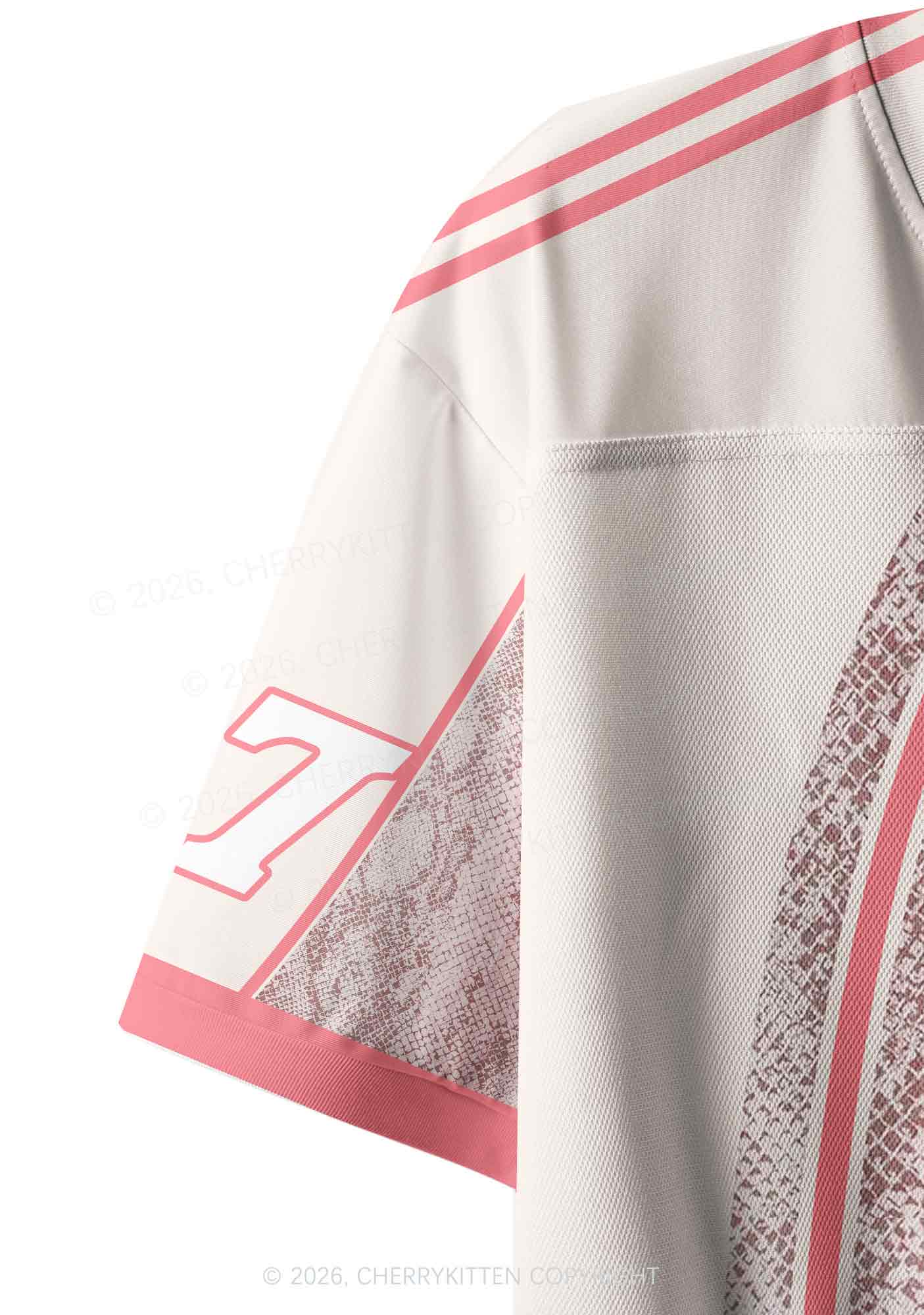 Live Laugh Lesbian Pride Y2K Crop Sport Jersey Shirts Cherrykitten