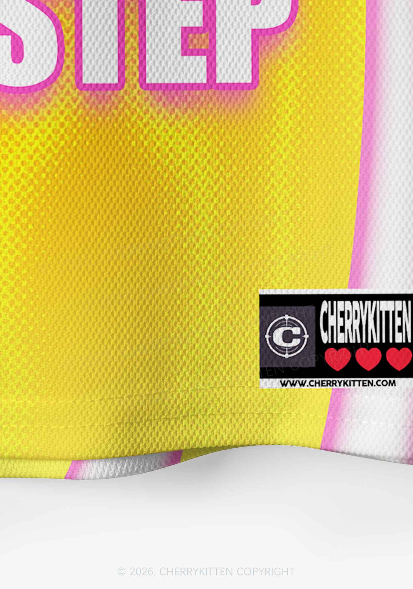 Hot Girls Love Dubstep Y2K Crop Sport Jersey Shirts Cherrykitten