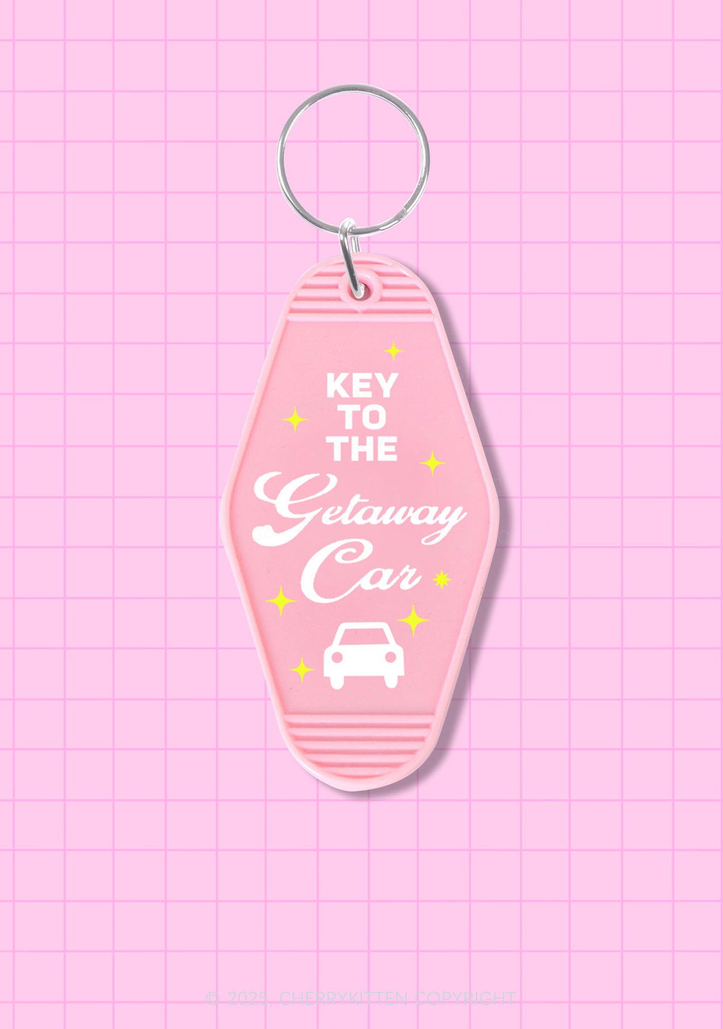 The Getaway Car 1Pc Y2K Hotel Keychain Cherrykitten