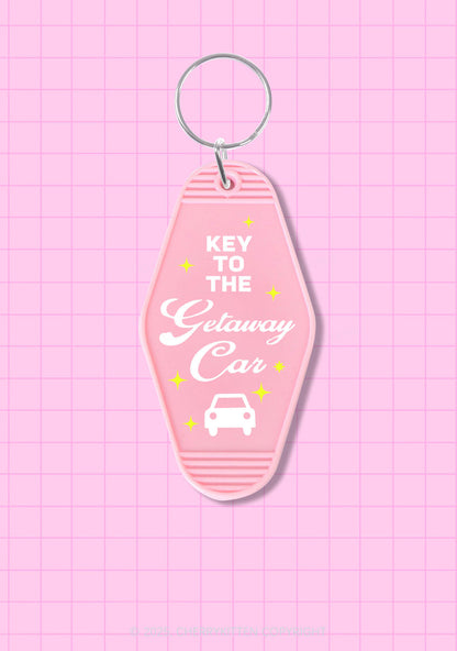 The Getaway Car 1Pc Y2K Hotel Keychain Cherrykitten