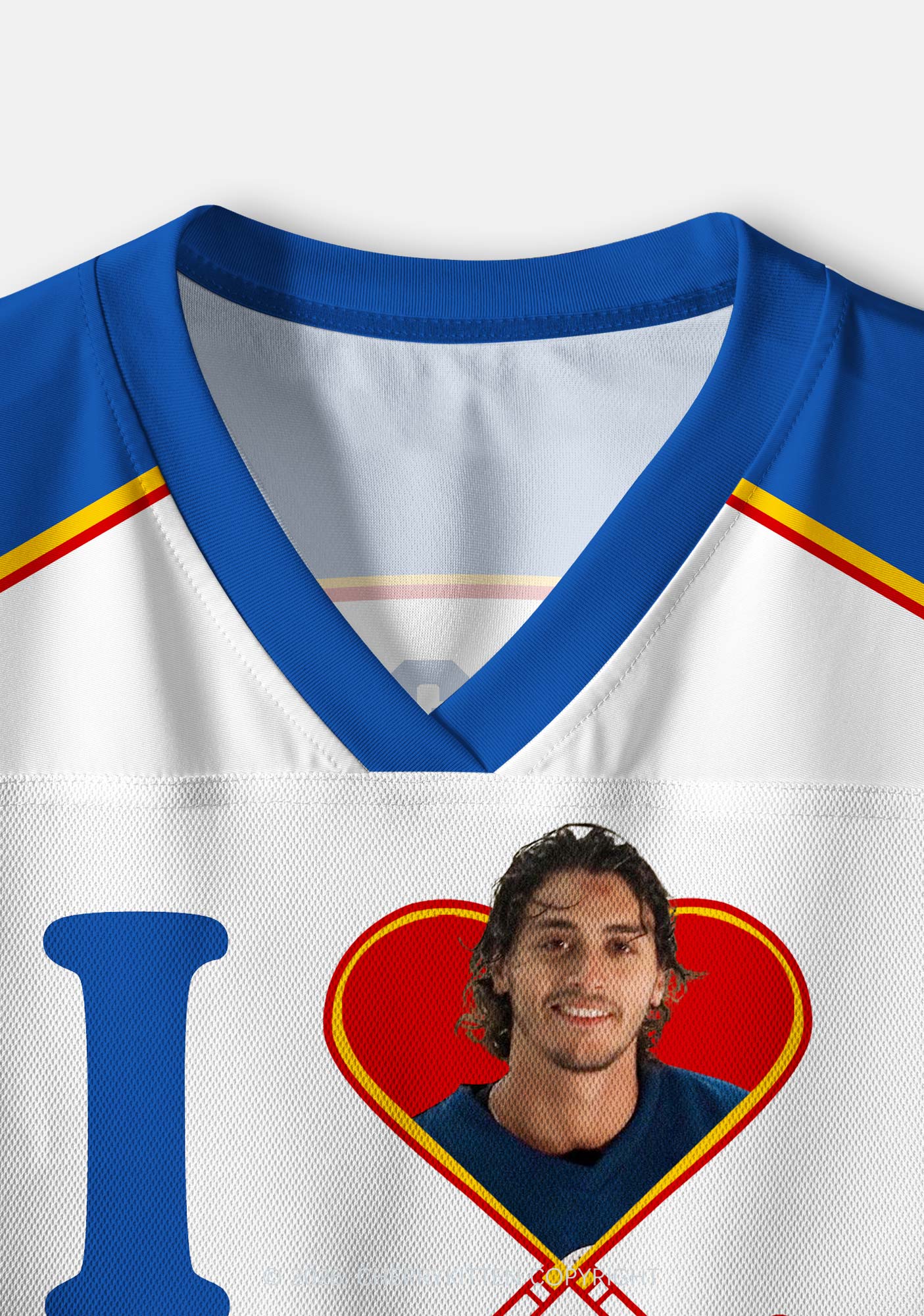 I Love Hockey Boy JL Y2K Crop Sport Jersey Shirts Cherrykitten