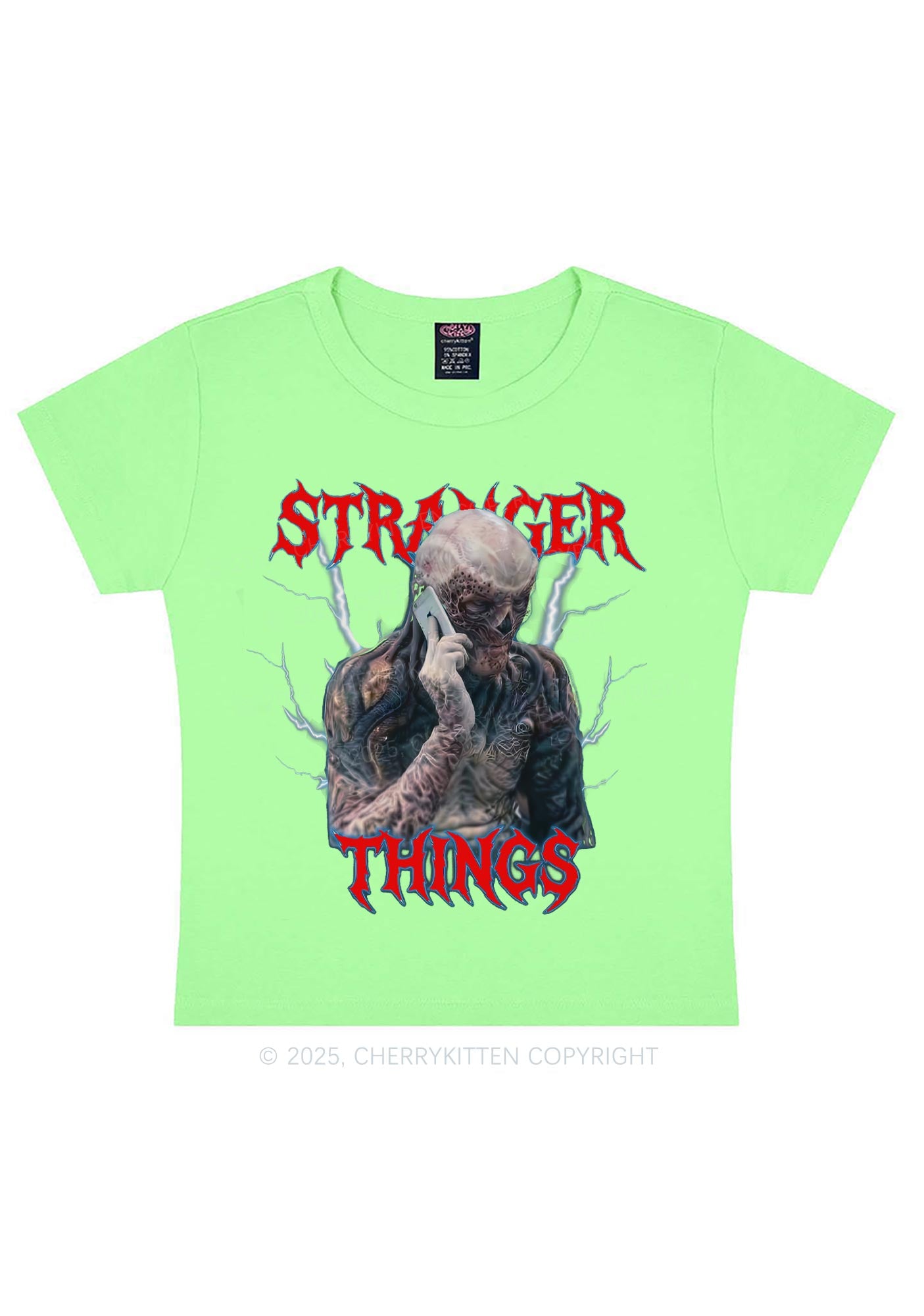 VN On Call Y2K Baby Tee Cherrykitten