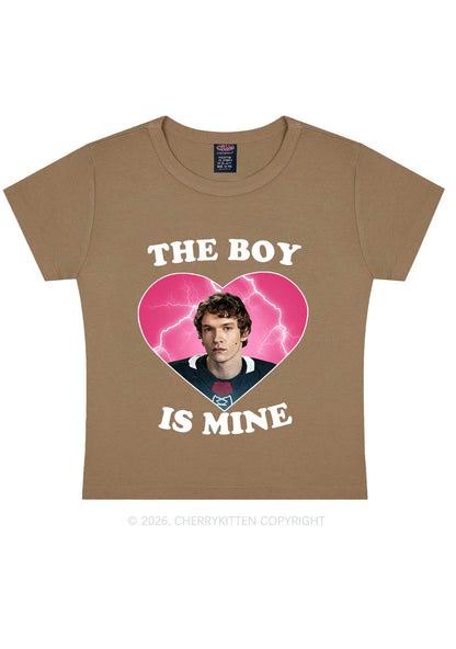 The Boy Is Mine CS Y2K Baby Tee Cherrykitten