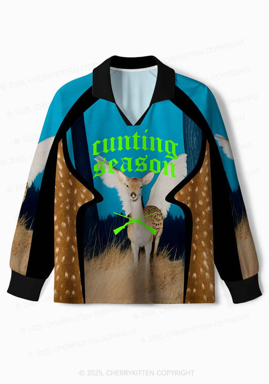 Custom Deer Cxxting Season Y2K Sport Long Sleeve Jersey Shirts Cherrykitten