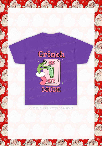 On Off Mode Christmas Y2K Chunky Shirt Cherrykitten