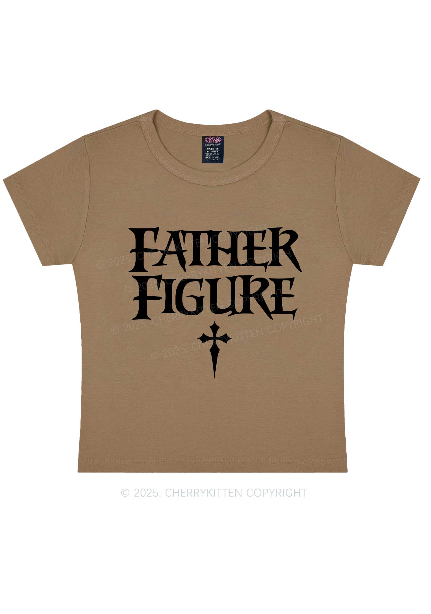 Halloween Father Figure Y2K Baby Tee Cherrykitten