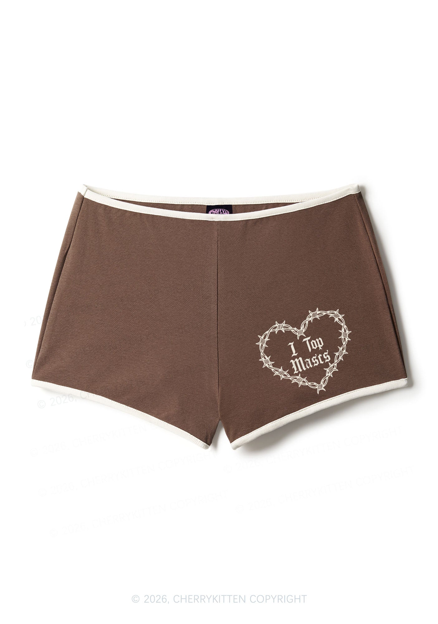 I Top Mascs Pride Y2K Booty Shorts Cherrykitten