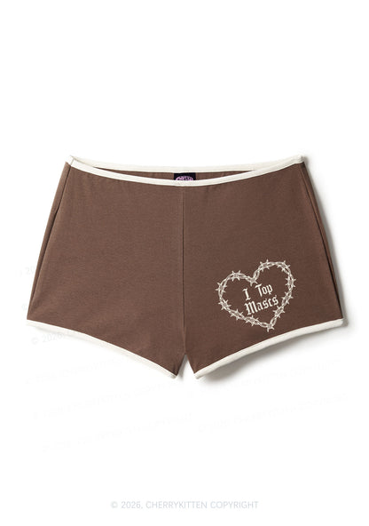 I Top Mascs Pride Y2K Booty Shorts Cherrykitten