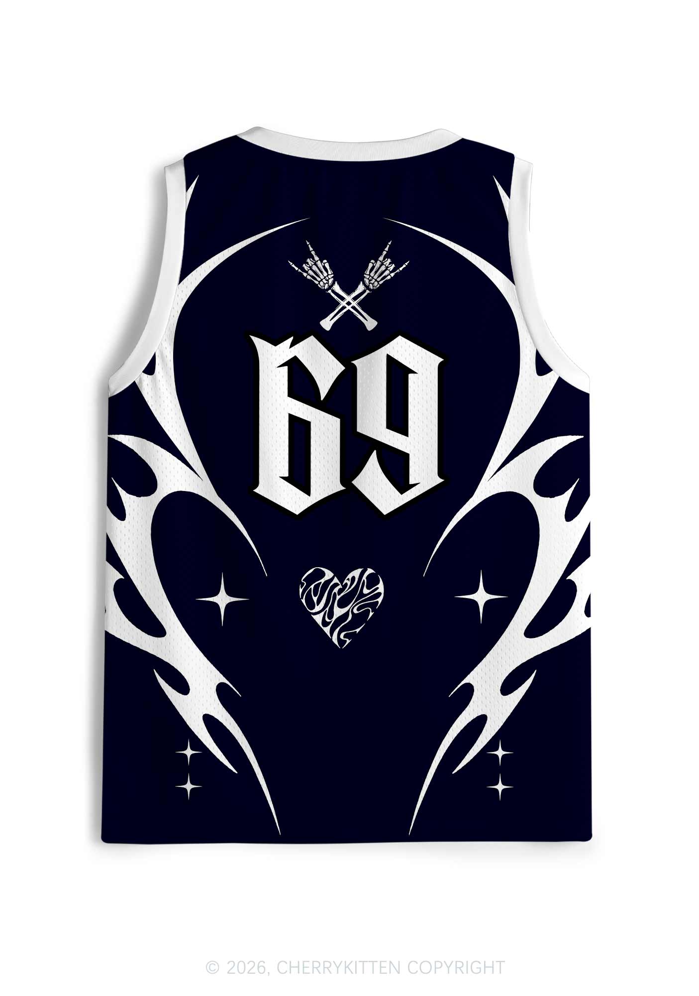 Punk Rock Dyke Pride Y2K Sport Jersey Tank Cherrykitten