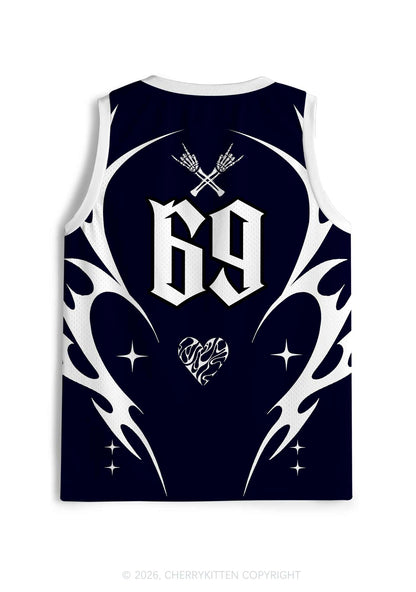 Punk Rock Dyke Pride Y2K Sport Jersey Tank Cherrykitten