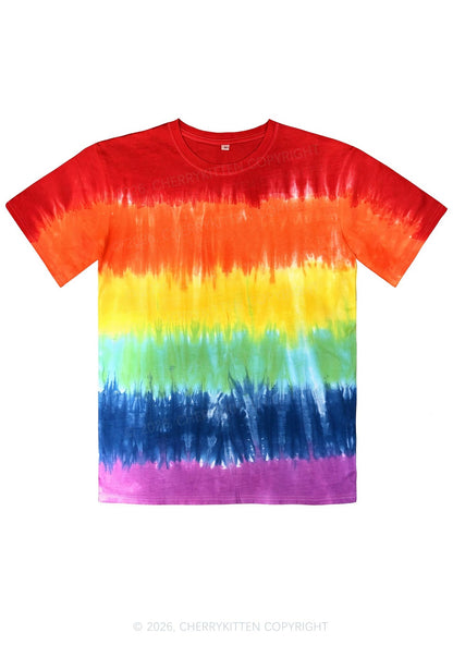 Plain Y2K Tie Dye Shirts Cherrykitten
