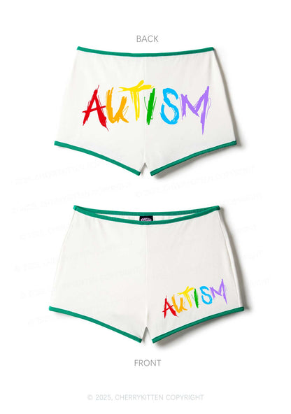 Satan Autism Y2K Booty Shorts Cherrykitten