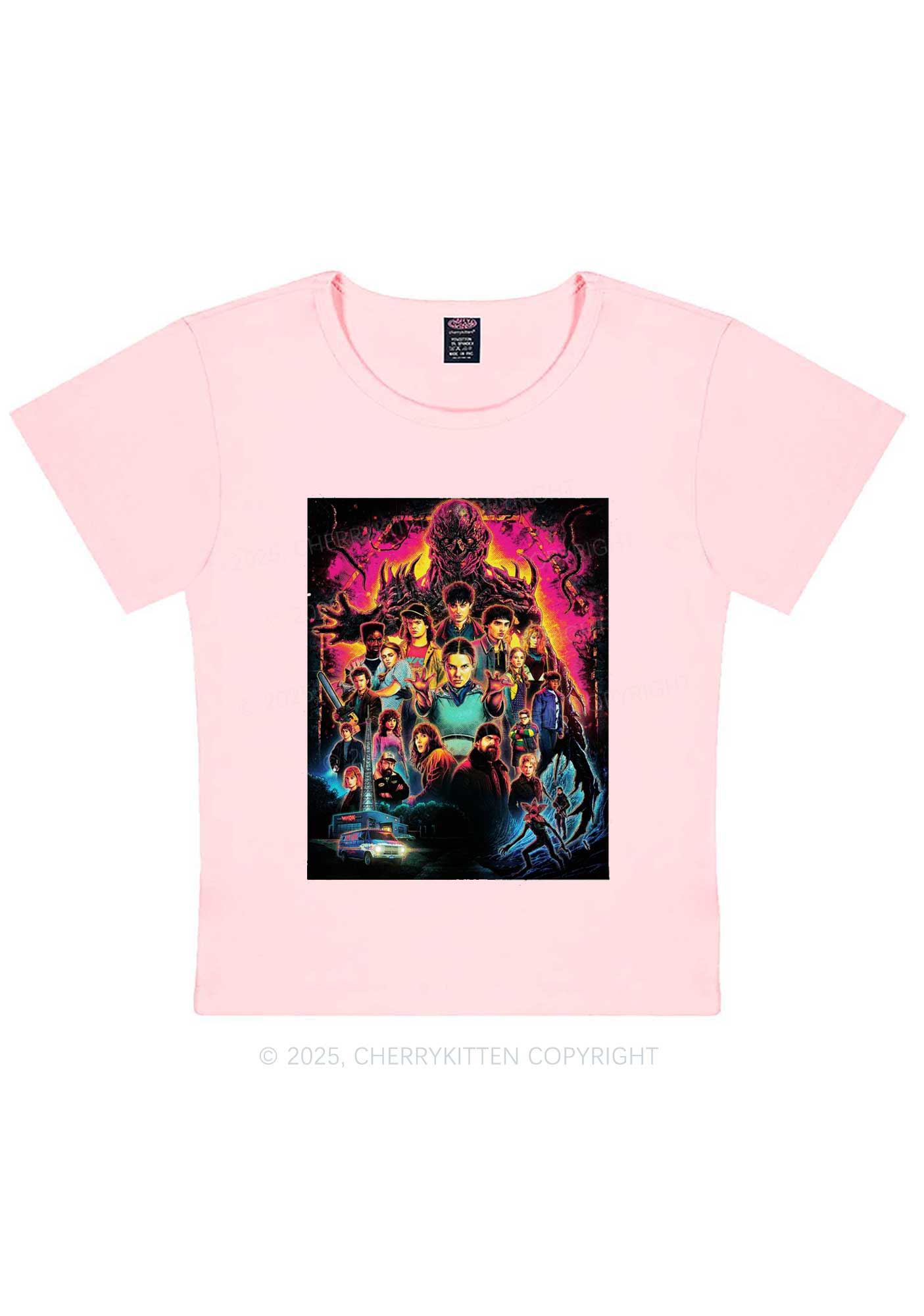 Young Adventure Y2K Baby Tee Cherrykitten