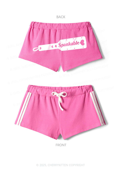 Spankable Y2K Drawstring Mini Shorts Cherrykitten