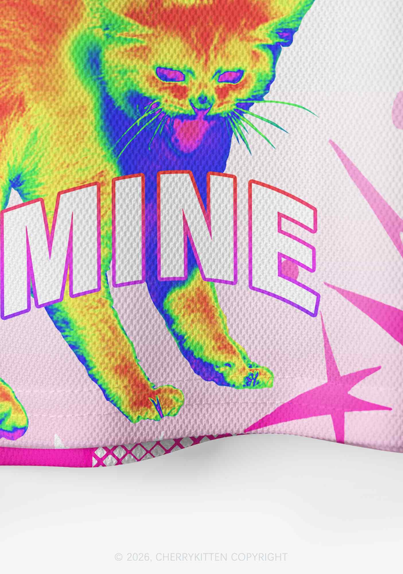 Thermal Catamine Y2K Crop Sport Jersey Shirts Cherrykitten