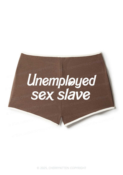 Unemployed Sx Slave Y2K Booty Shorts Cherrykitten