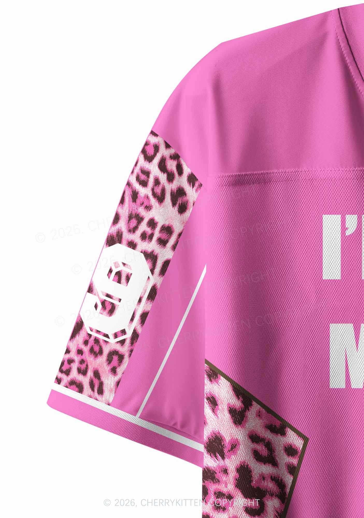 Slxt For My Gay BF Leopard Pride Y2K Crop Sport Jersey Shirts Cherrykitten