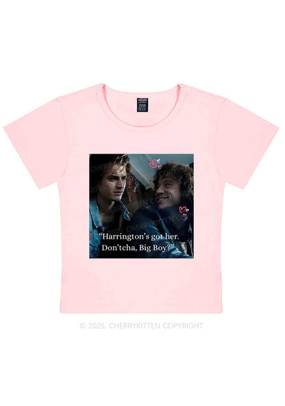 Big Boy Got Her Y2K Baby Tee Cherrykitten