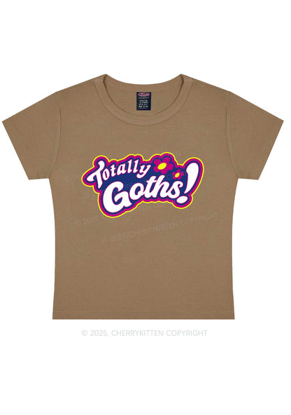 Totally Goths Y2K Baby Tee Cherrykitten
