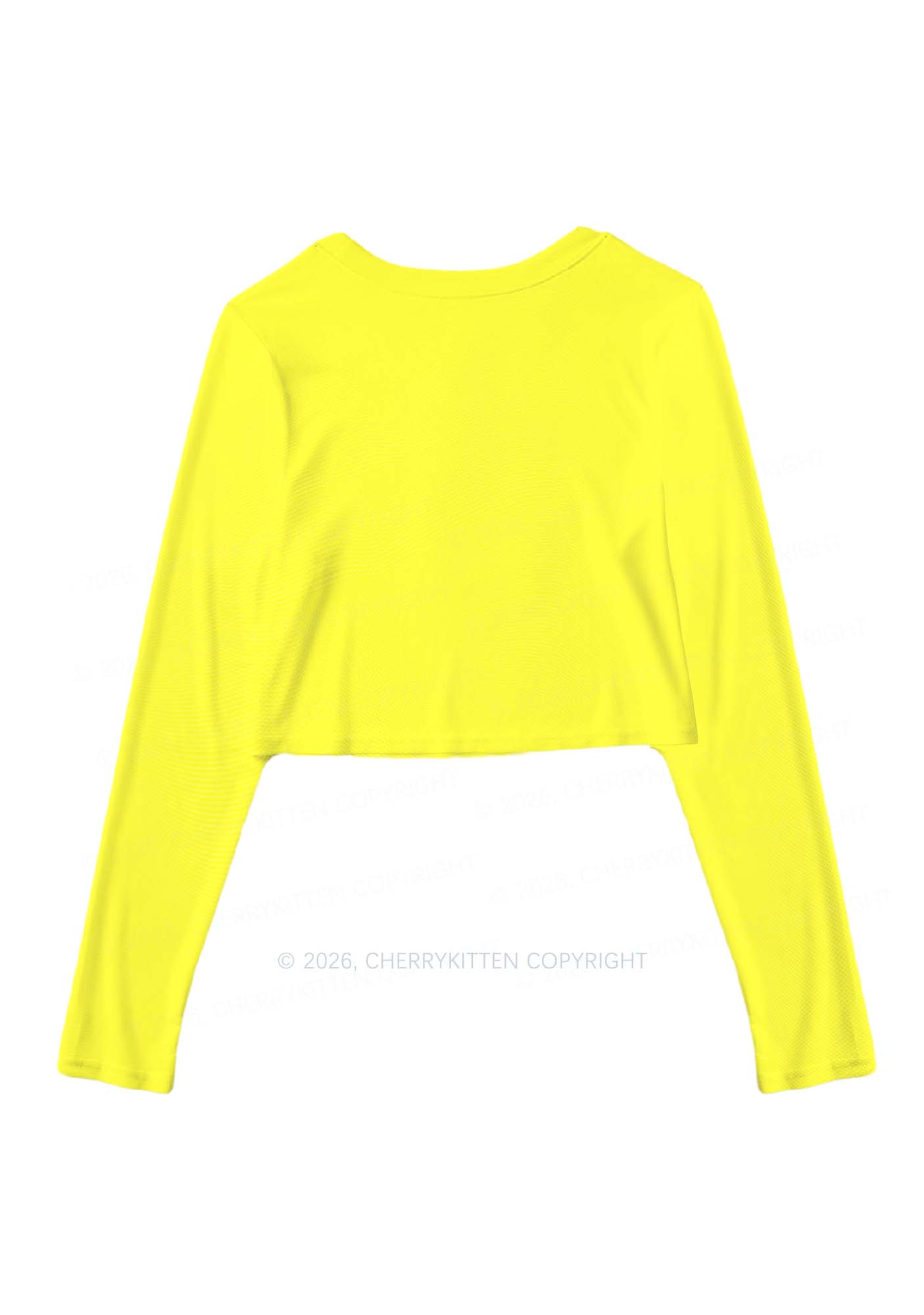 Dog Mxxf Y2K Mesh Long Sleeve Crop Top Cherrykitten