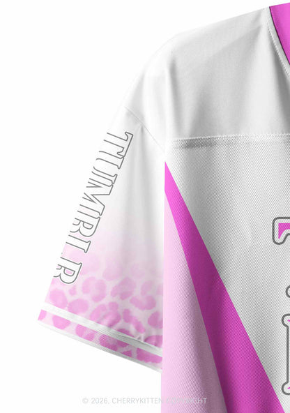 Txmblr Famous Y2K Crop Sport Jersey Shirts Cherrykitten