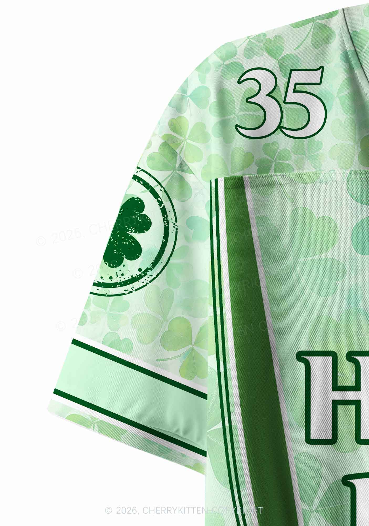 Custom Here To Paddy St Patricks Y2K Crop Sport Jersey Shirts Cherrykitten