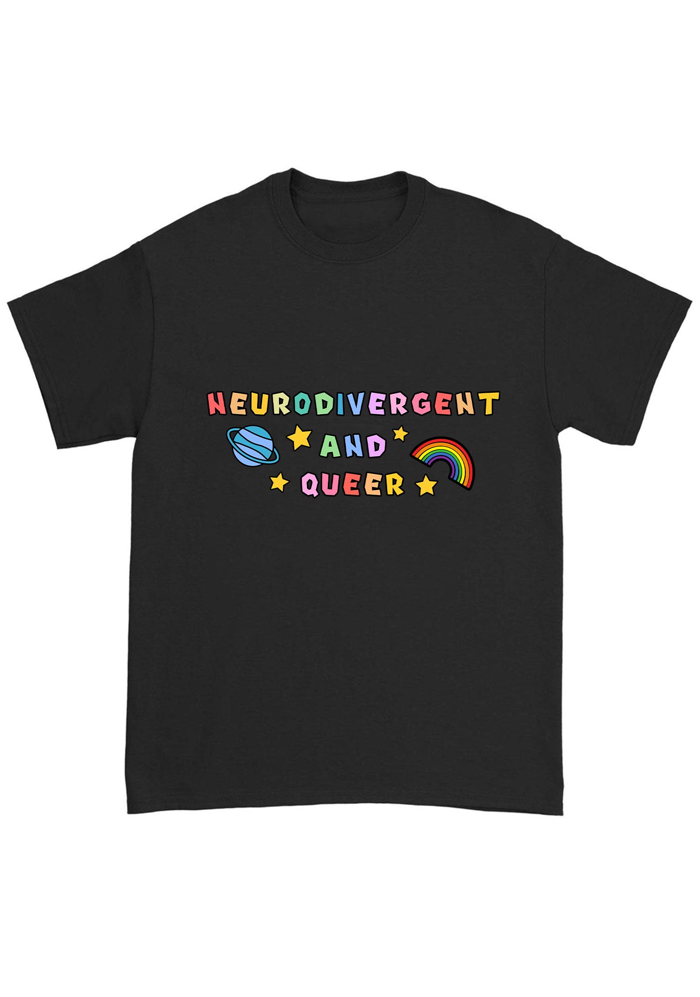 Neurodivergent And Queer Chunky Shirt